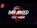 Post Malone - Paranoid (lyrics)
