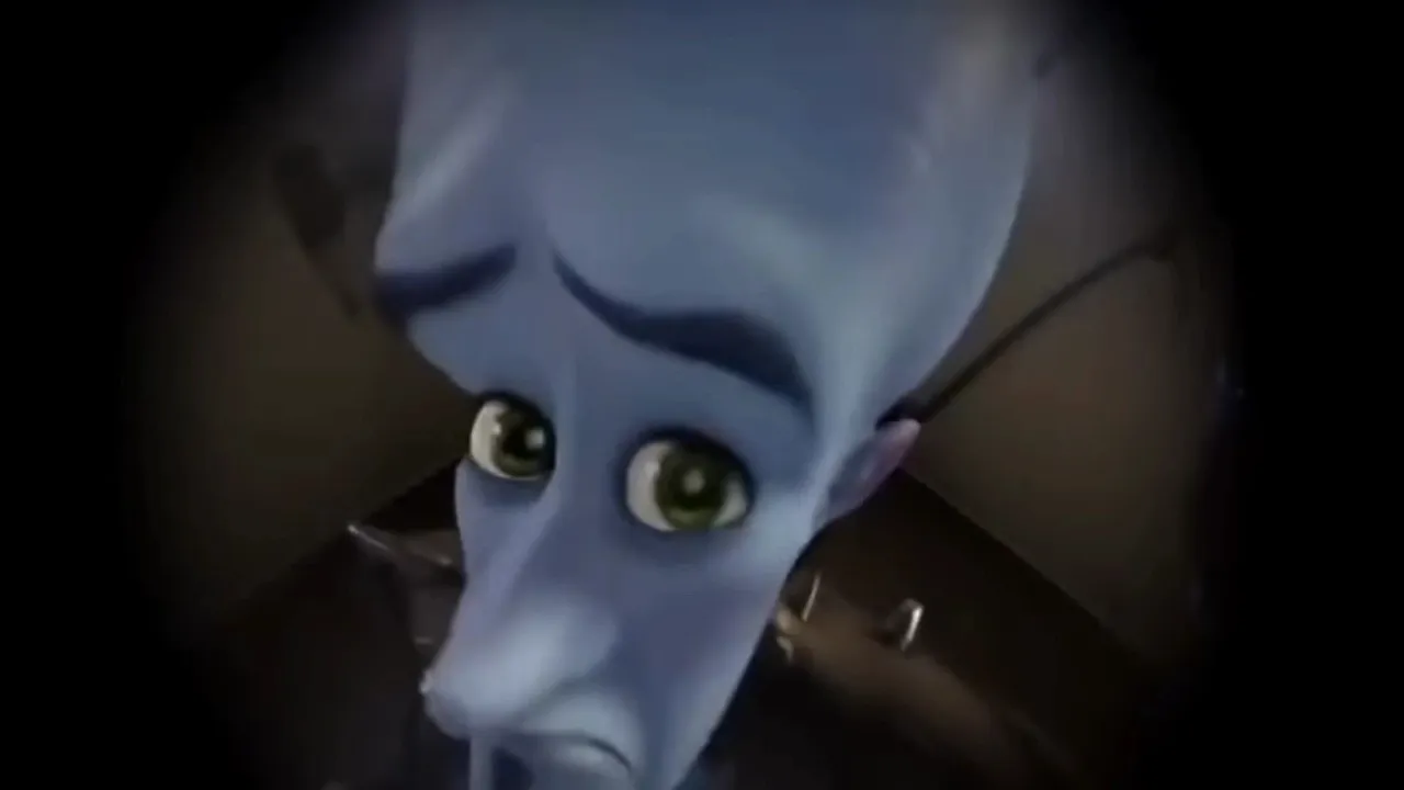 Megamind at the door