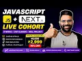 Learn JavaScript Next js by Building a Real Project Live Cohort 2026 70 OFF