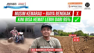 Babat habis biaya olah lahan lebih dari 95%! Petani Di Malang Taklukkan Tanah Kering Keras!
