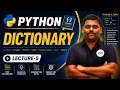Learn Python Dictionaries from Scratch Python Course Lecture 5 Complete Tutorial