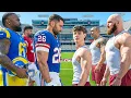 Lagu NFL Players vs. Pro Bodybuilders (Who's Stronger?)