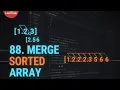 Merge Two Sorted Arrays in Java Two Pointer Approach DSA for Beginners Leetcode 88