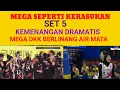 Download Lagu Set 5 Mega tak kasi ampun musuh, kemenangan penuh dramatis, Mega terharu Luapkan dengan air mata,