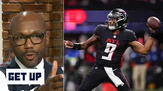 GET UP | Falcons offense could be UNSTOPPABLE! - Louis Riddick breaks down Penix Jr. starting as QB1