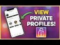 How to View Private Instagram Profiles NEW