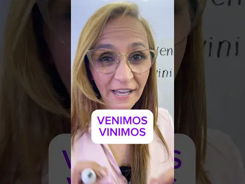 Venimos y vinimos - La profe Mónica