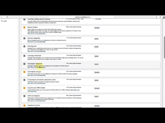 Thumbnail for Overview of Plugins and Features Post Affiliate Pro™