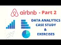 Airbnb Data Analytics Case Study and Exercises for Data Science Project - Part 2