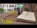 How to build a storage shed - Floor Part 1
