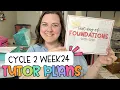 CC Cycle 2 Week 24 Tutor Plans Apprentice class ages 6 7