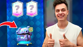 Выбил Первую ЛЕГЕНДАРКУ в Clash Royale 😱!!