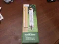 Walmart Clearance Mainstays round wall mounted outdoor thermometer bronze unboxing