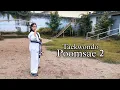 Lagu Taekwondo Poomsae 2 (Taegeuk Yi Jang) || Easy Tutorial || By Kritika - K.tigers Giridih