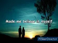 Fall Into Me (Acoustic lyric video) by: Forest Blakk