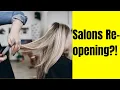 Will Salons Re-Open - TheSalonGuy