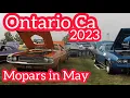 2023 Mopars in May Ontario Ca CAR SHOW