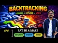 Rat in a Maze GFG Backtracking Explained Telugu DSA
