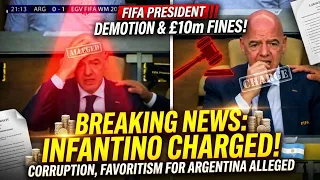 BREAKING: Gianni Infantino Facing £10M Fine & Demotion! (Lawsuit Incoming)