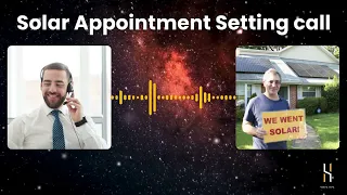 Live Solar Appointment-setting Call Recording Social Heal