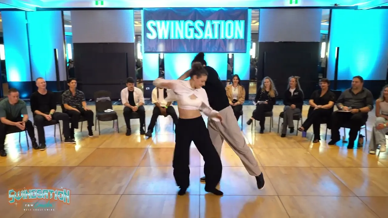 Swingsation 2026 All Star J&J Winners - Mackenzie Sharp & Maddy Skinner