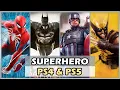 THE 35 BEST SUPERHERO GAMES FOR PS4 PS5 2025