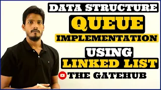 Queue implementation using linked list Full explanation Data Structure