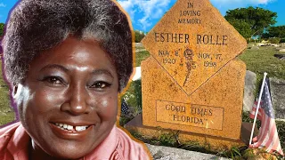 Good times The grave of Esther Rolle