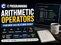 Arithmetic Operators in C