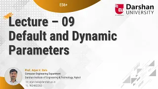 ES6 Part 09 - Default Parameters Dynamic Parameters