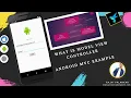 MVC Model View Controller Android C Example Login Validation