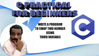 HOW TO SWAP TWO NUMBER USING THIRD VARIABLE C Example Tamil Software