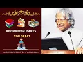 Download Lagu Knowledge makes you great | Dr. APJ Abdul Kalam Inspiring speech |