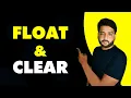Float Clear Property in CSS Float Left Float Right Clear Explained in Hindi and Urdu