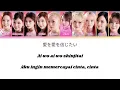 Kana Nishino  ( 西野カナ ) - feat NiziU [ LOVE BEAT ] - Lyrics & Sub Indonesia, 日本 & Roma
