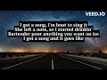 Drinkaby- Cole Swindell (Lyric Video)