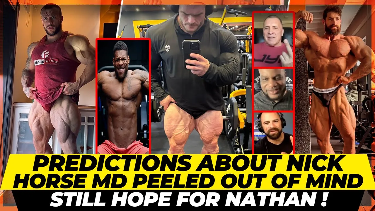 Can Nick Walker win Mr Olympia 2023 ? Predictions ! Horse Md looking nuts + Nathan's plan + Laszlo