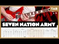 Download Lagu The White Stripes - Seven Nation Army - Guitar Tab | Lesson | Cover | Tutorial | Airline