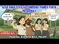 Lagu AZAB ANAK SEKOLAH SOMBONG PAMER PUNYA PACAR BULE! PADAHAL BULE PALSU! | COCO MEONG EPISODE 105A