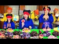 Download Lagu Ice cream challenge! Sweet food vs chocolate food mukbang