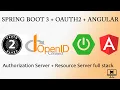 Spring Boot 3 OAuth2 0 Authorization Server OAuth2 0 Resource Server Angular Full Stack Chapter 1
