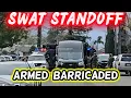 BREAKING LIVE: Sacramento SWAT Standoff With Armed Barricaded Suspect