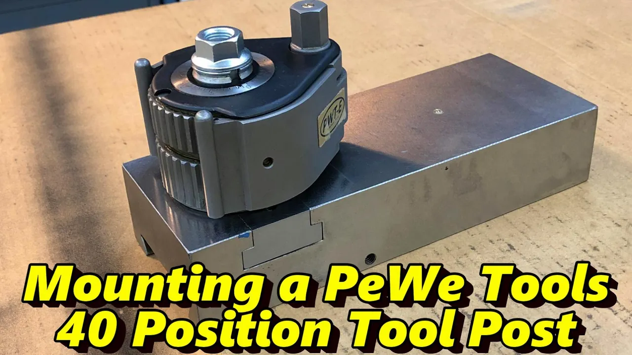 How to Instal Multifix Tool on Mini Lathe