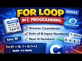 For Loop in C Programming Reverse Countdown Sum of N Numbers C Programming Series