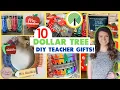 10 AMAZING Dollar Tree DIY Cricut Teacher Appreciation Gifts Great for Back to School too