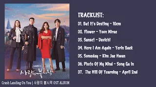 ALBUM Crash Landing On You OST Part 1 7 사랑의 불시착 OST 