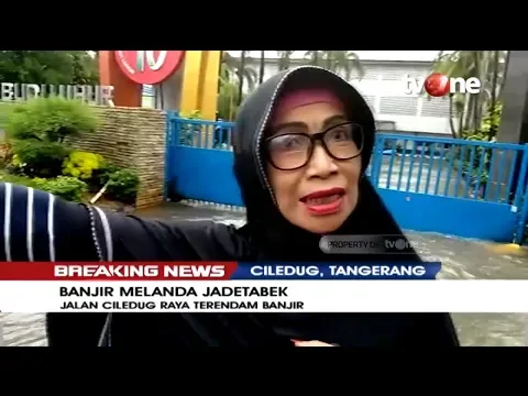 Banjir Melanda Jadetabek, Jalan Ciledug Raya Terendam Banjir