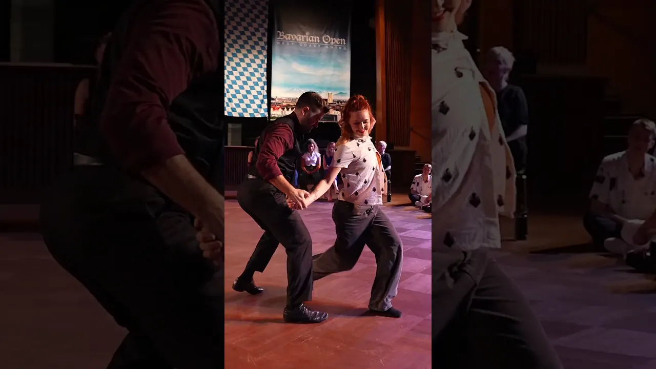 West Coast Swing Modern Swing Improv Dance with Alyssa Glanville & Ben Morris