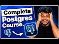 Master PostgreSQL in 6 Hours Complete Course for Beginners