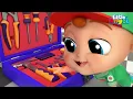 Daddy's Little Helper | Baby John Sing Alongs | Little Angel Kids Songs & Nursery Rhymes